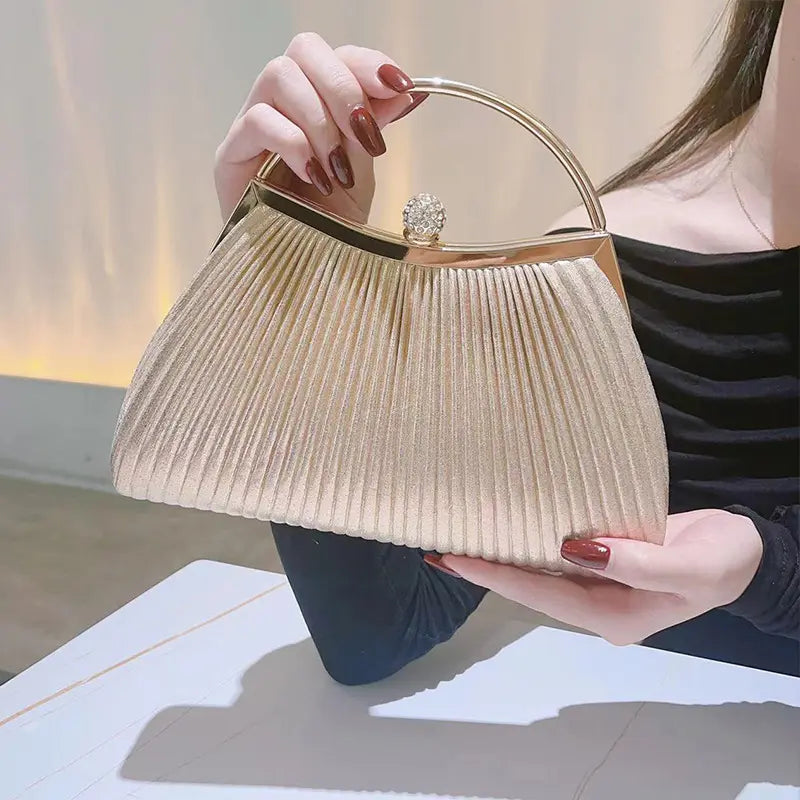 Stylish Rhinestone Handbag